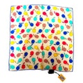 Ball FXT732 (Good) Cotton Beige/Multicolor Women's Fendi Scarf Bandana Pre-Owned Pattern Muffler