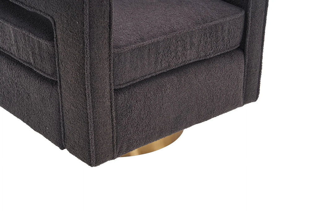 Nursery, Sofa Chair Swivel Living Arm Single Swivel jx Chair, Room,360 for Degree Office Leisure Club je Barrel Small Yone Chair for Bedroom, Hotel, Modern Accent