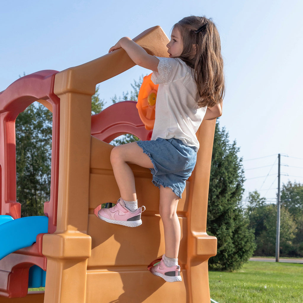 Play Up Double Toddlers Step2 Climber, Slide
