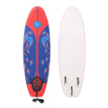 Buyweek Red Surfboard Blue and 66.9"