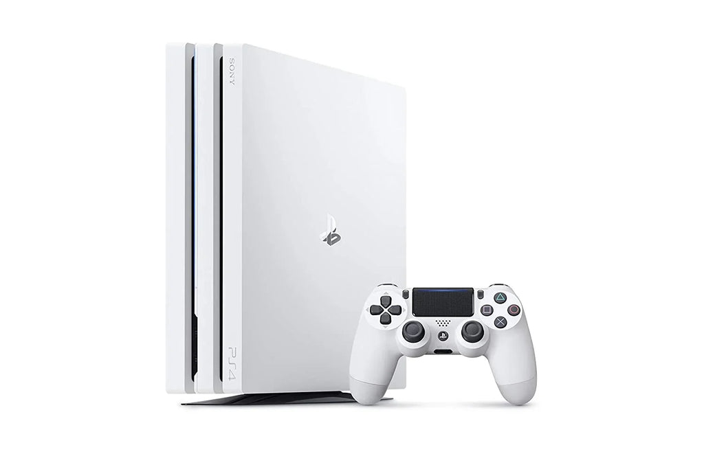 Console Gaming AXTION + 4 With Bundle White BOLT Earbuds Like New Microphone Pro Gaming PlayStation 1TB