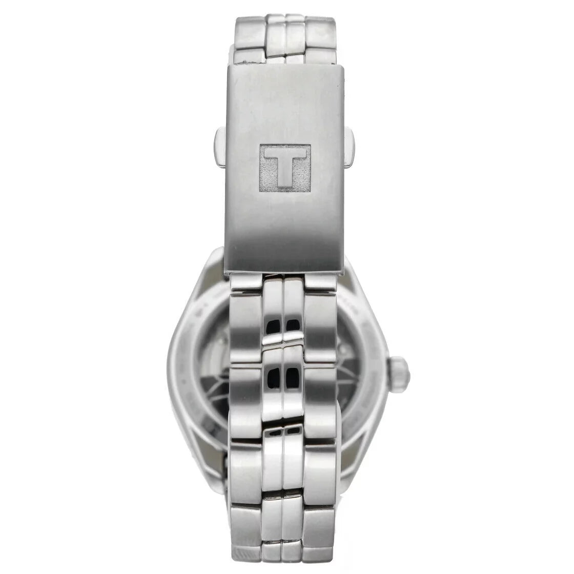 80 T101.207.11.04.100 Women's Steel PR100 Tissot Automatic 33mm Powermatic Watch