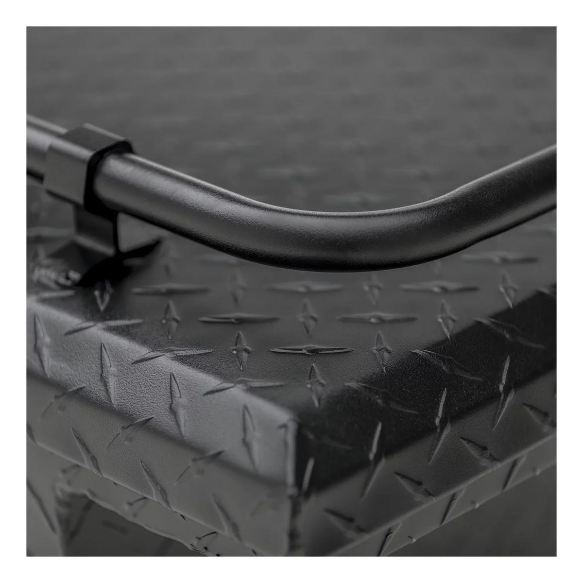 TOOLBOX MATTE Welding SECURE BLACK RAIL SL-72-LP-MB-R UWS/United WITH LOCK Services UWSSL-72-LP-MB-R LOW PRO 72IN