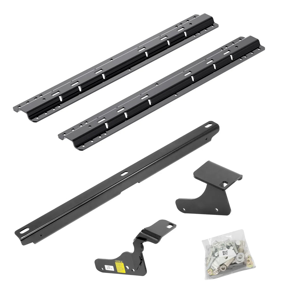 Mounting Reese Fifth 50142-58 Towpower Wheel Rails Kit Installation and Bracket