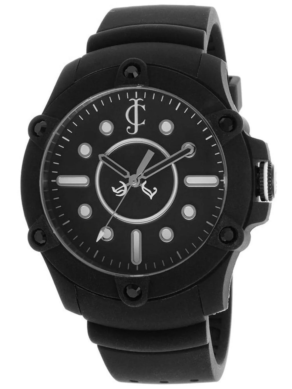 Surfside Watch Dial Black 1900905 Black Strap Women's Silicon