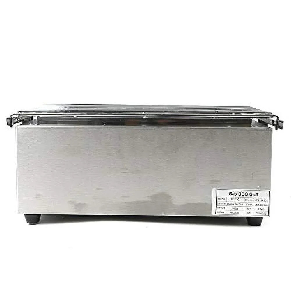 Burner for Gas Steel - Steak,Ribeyes,Picnic,BBQ Steak Vertical Propane Outdoor Infrared Propane Gas Cooking,Stainless Efficient Single Grill Grill,Perfect with Grill Portable Heating