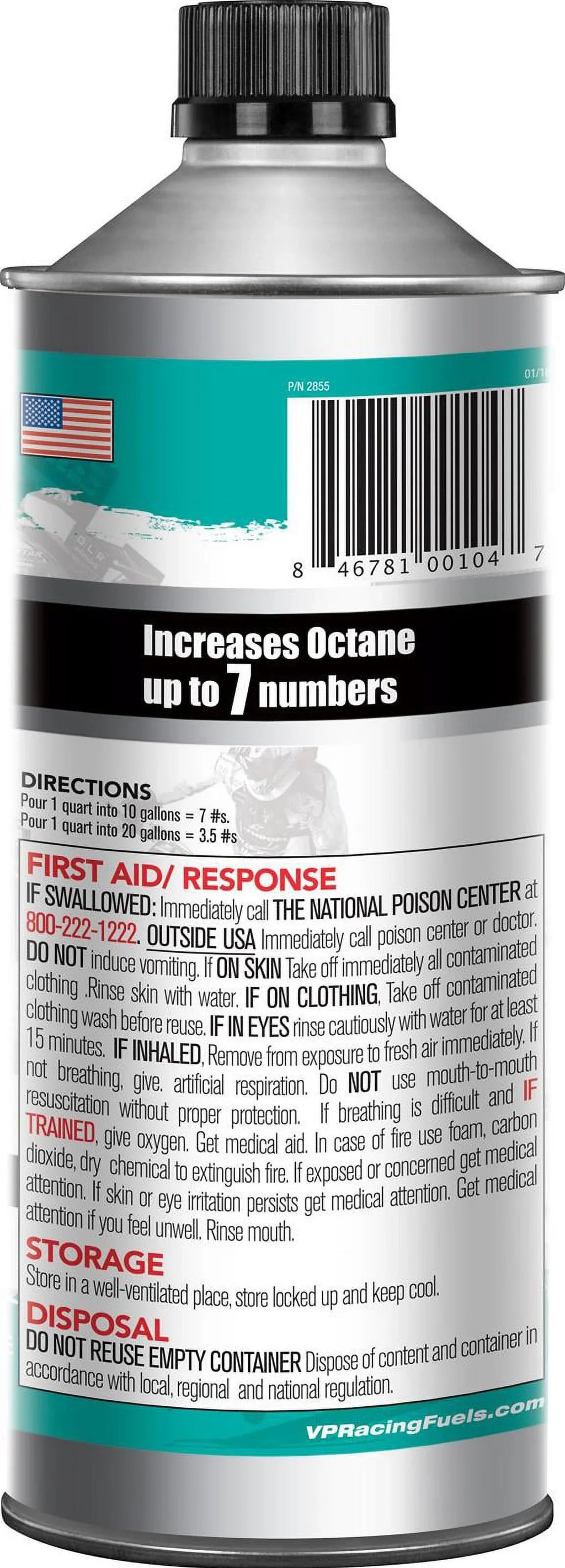 '- Octanium fuel 32 Racing Unleaded 10 29505 VP oz Octane gallons Treats
