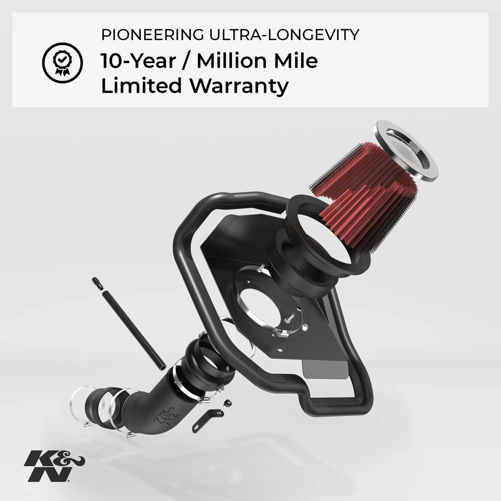 B3000)57-2554 Air Horsepower: to Guaranteed 2002-2003 Cold High Intake Performance, 50-State Legal: Kit: /MAZDA Increase (Ranger, K&N