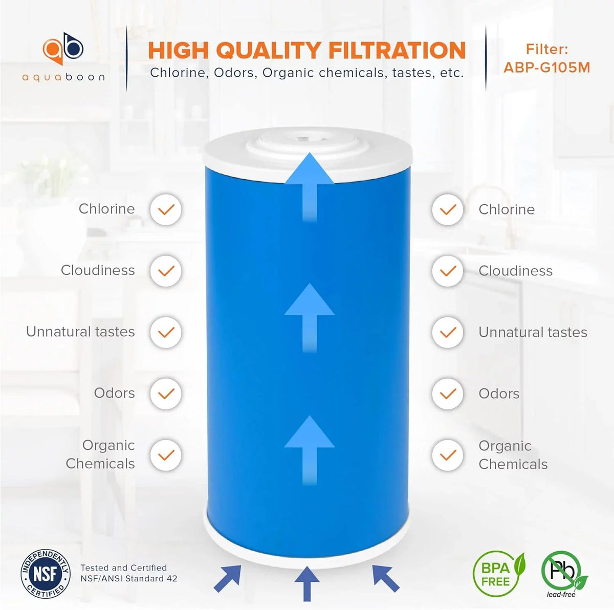 Granular Coconut 12-Pack House 4.5" (GAC) X emium Carbon Cartridge Water Shell 10" Replacement Whole 5 Micron Filter Activated