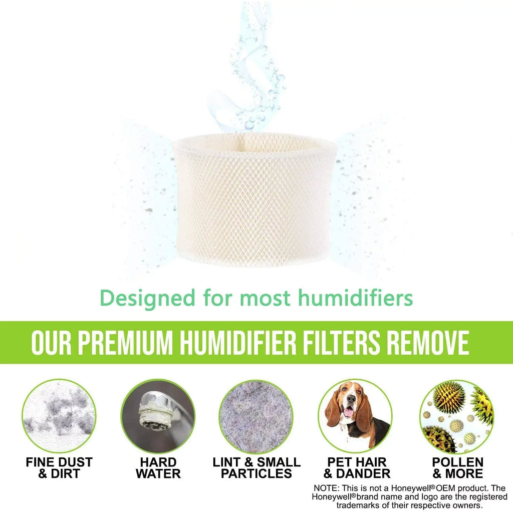 with Part to MAF2 Replacement #EF2. & # air Part Emerson for Designed Humidifier Part Kenmore Compatible 15508, MAF2 Wicking # 4-Pack ITidyHome Noma Emerson Filter Moist