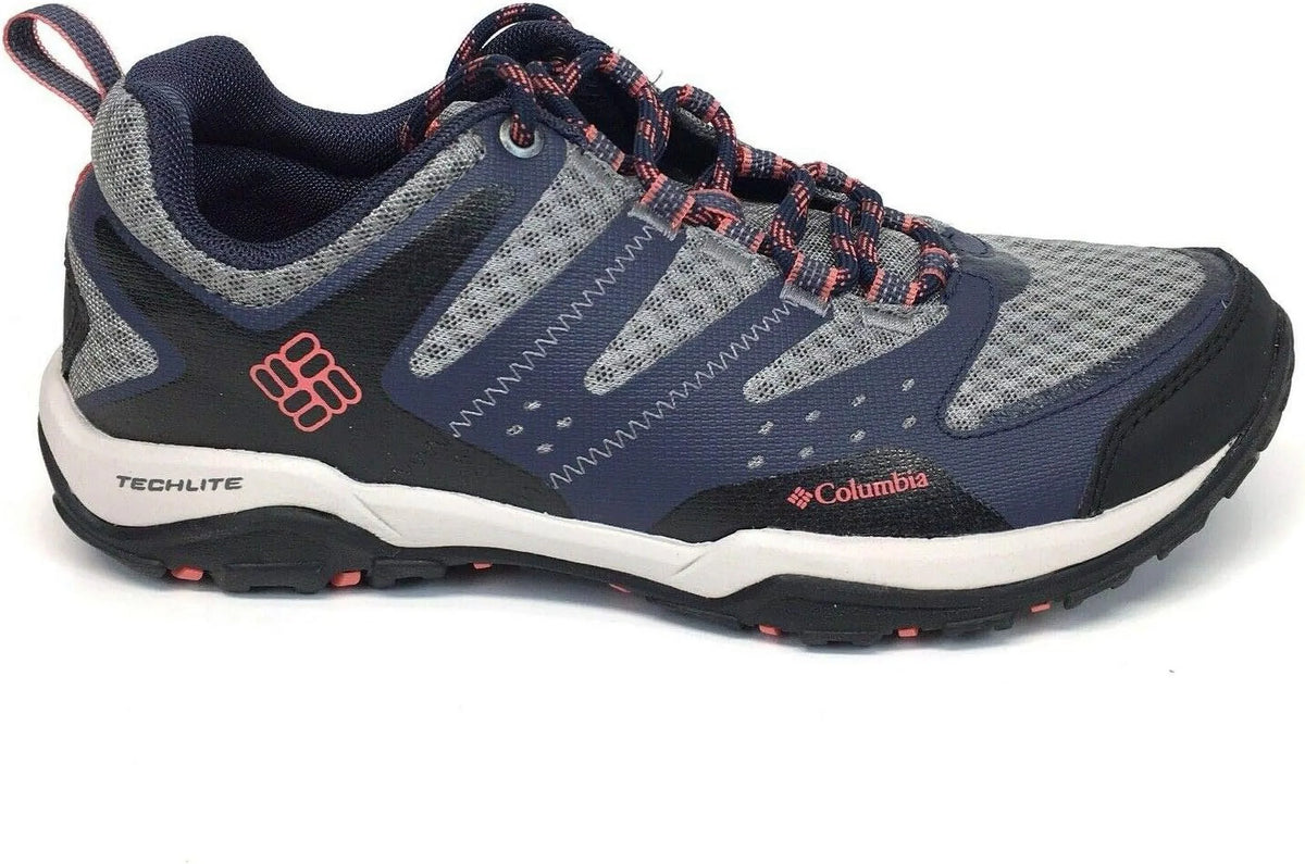 Grey Blue Women's Pass Columbia Size Granite 9 Outdry Shoe
