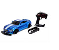 GT Fast Control RC Jada Elite Drift & Furious 1:10 Jakob's Vehicle Blue Scale- Mustang Remote