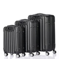 Lock Black With TSA Hardside Piece Set Luggage Lightweight SalonMore Spinner 3 Bag