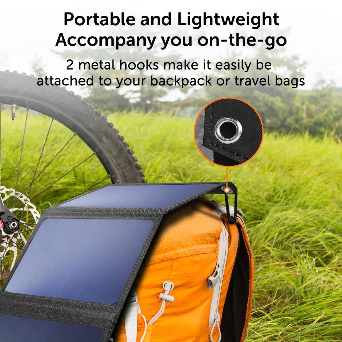 Alpha Folding Panel Solar Charger Digital