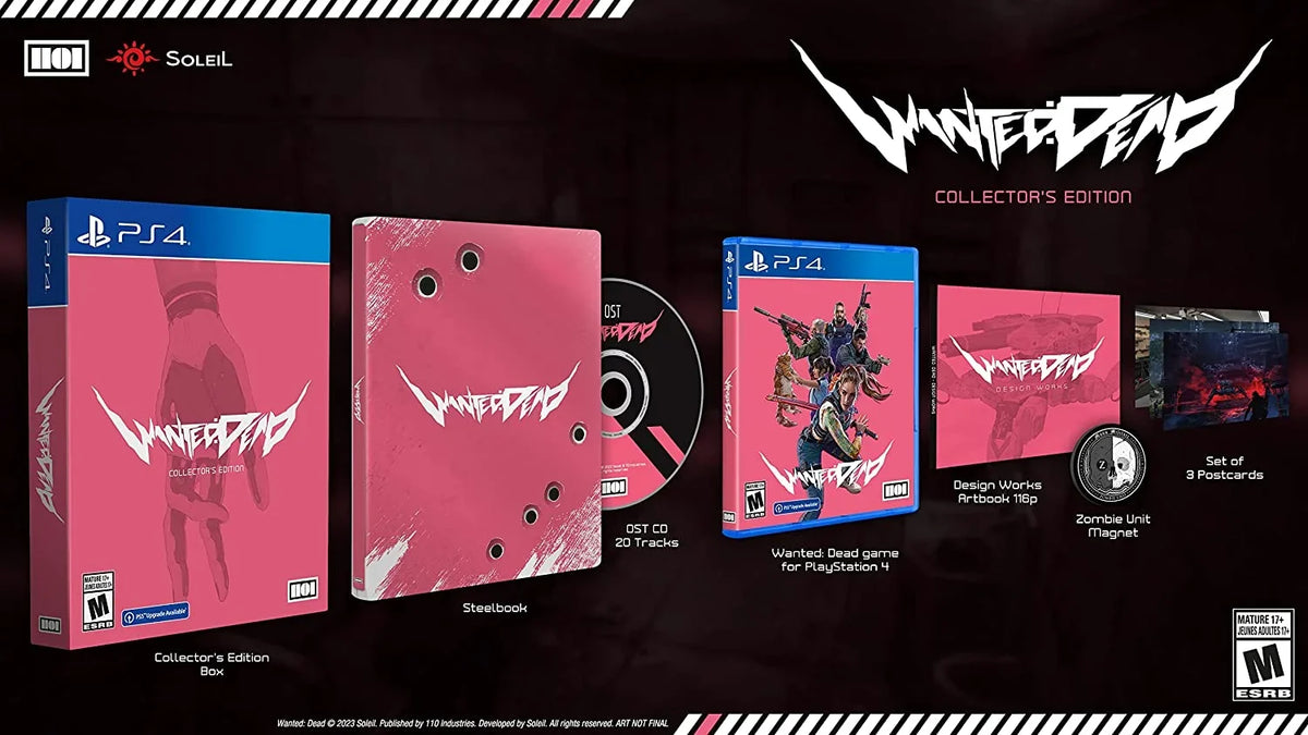 Dead 4 - Edition, Wanted: Collector's PlayStation