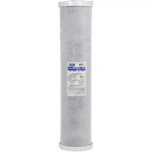 MatriKX Filter Carbon Block Micron CTO 5 (32-450-20-GREEN) Chlorine 20"x4.5" Reduction