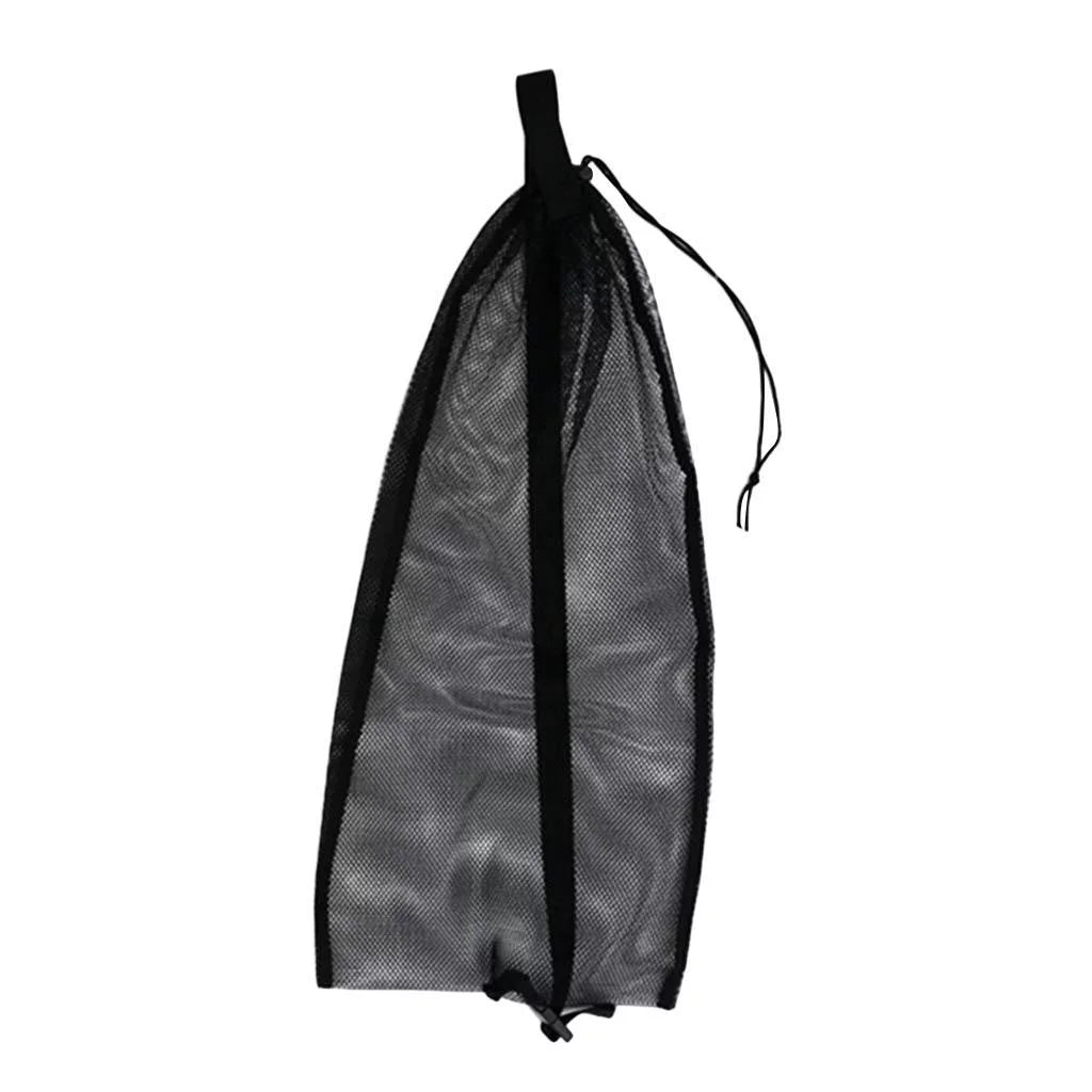 for Mesh Black Diving 5xDrawstring Bag Scuba Shoulder Strap Equipment Snorkel