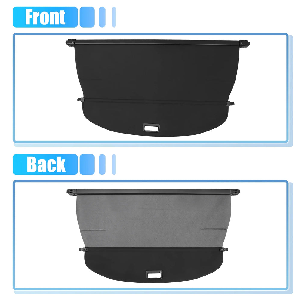 Shade Shield Rogue Fit Black Nissan Retractable Ajustable cover for Rear Cargo Trunk Cover Bargains Unique 2021-2024