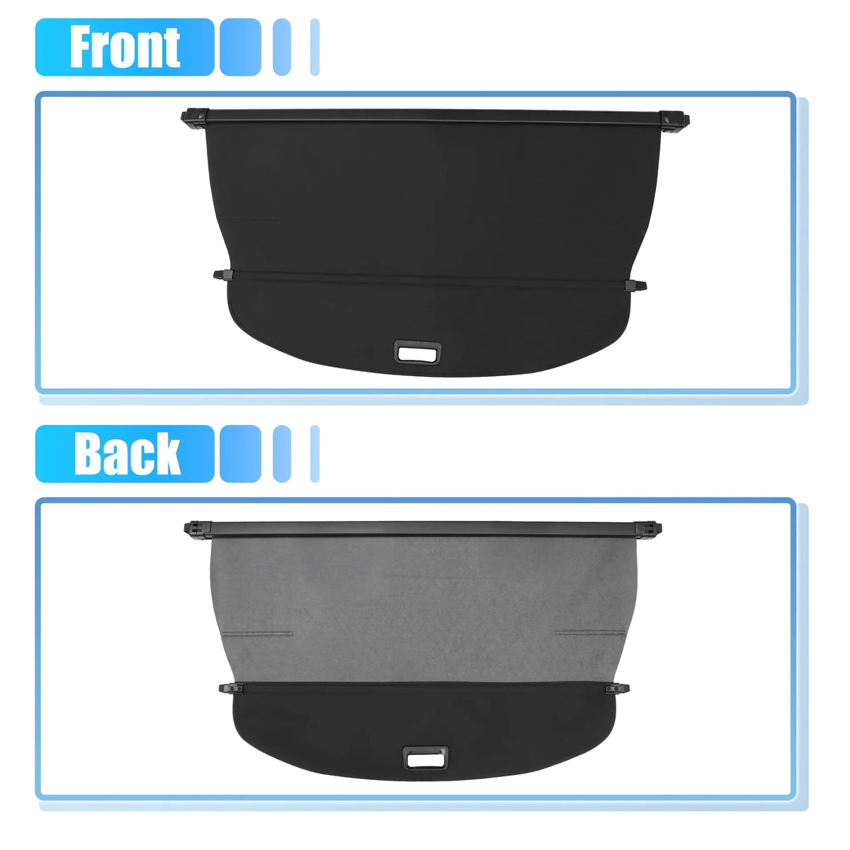 Shade Shield Rogue Fit Black Nissan Retractable Ajustable cover for Rear Cargo Trunk Cover Bargains Unique 2021-2024