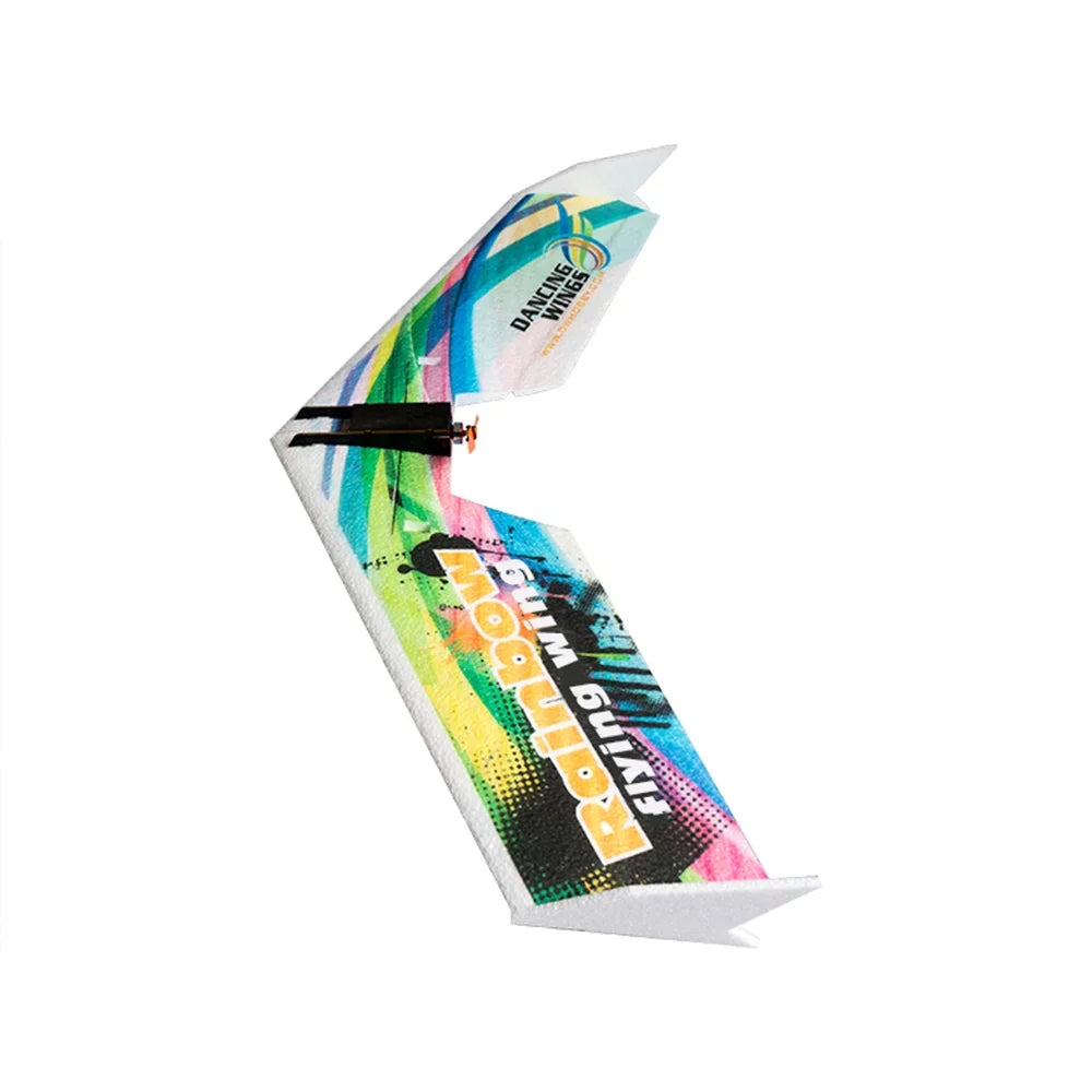 Rainbow 800mm KIT V2 Delta E0511 Wing Tail-pusher Wing Airplane Hobby Wingspan Flying Dancing Aircraft RC