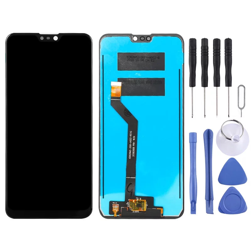Cellphone with LCD OEM Pro Asus Full for Repair Screen (Black) (M2) Digitizer Assembly Parts ZB631KL Max Zenfone