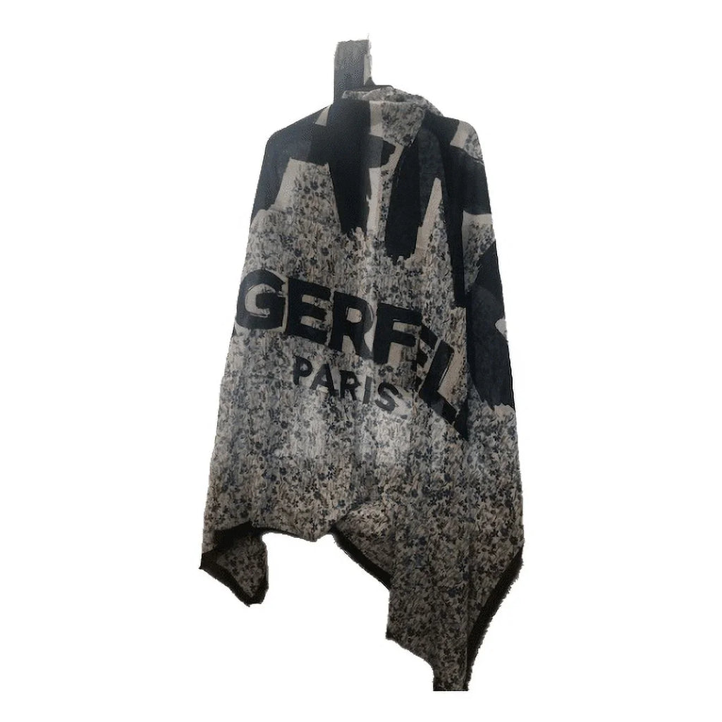 Print Lagerfeld Fringe Bluebell One Size Karl Women's Scarf,