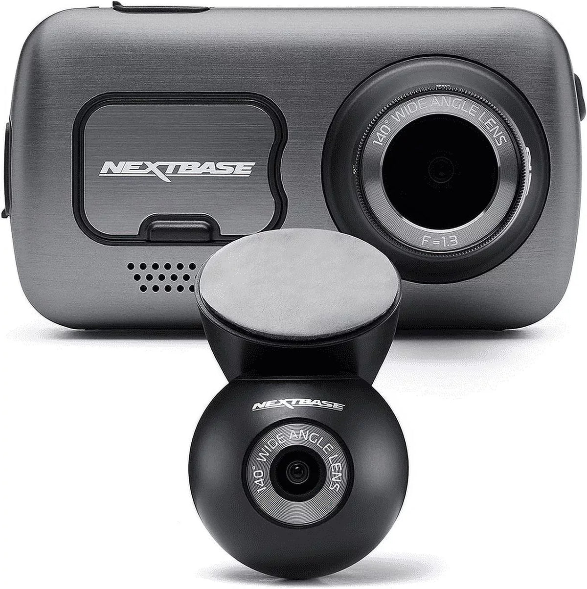 622GW Rear 30fps Ultra Recording 4K and Restored Rear & High-Definition (Refurbished) Dash Nextbase Automatic True Cam Front Cam