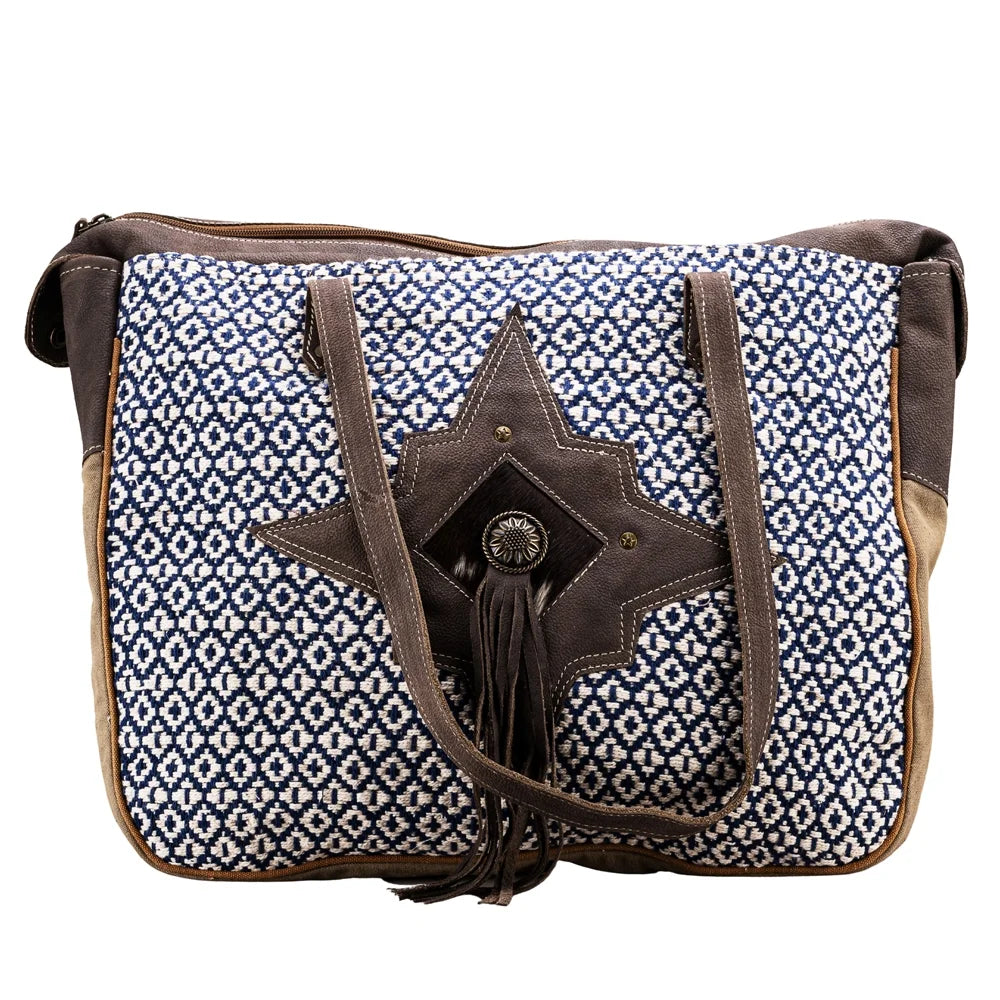 Genuine Wool OHLAY Canvas KB purse women Upcycled western KB683 Hair-on TOTE Upcycled bag Leather handbag