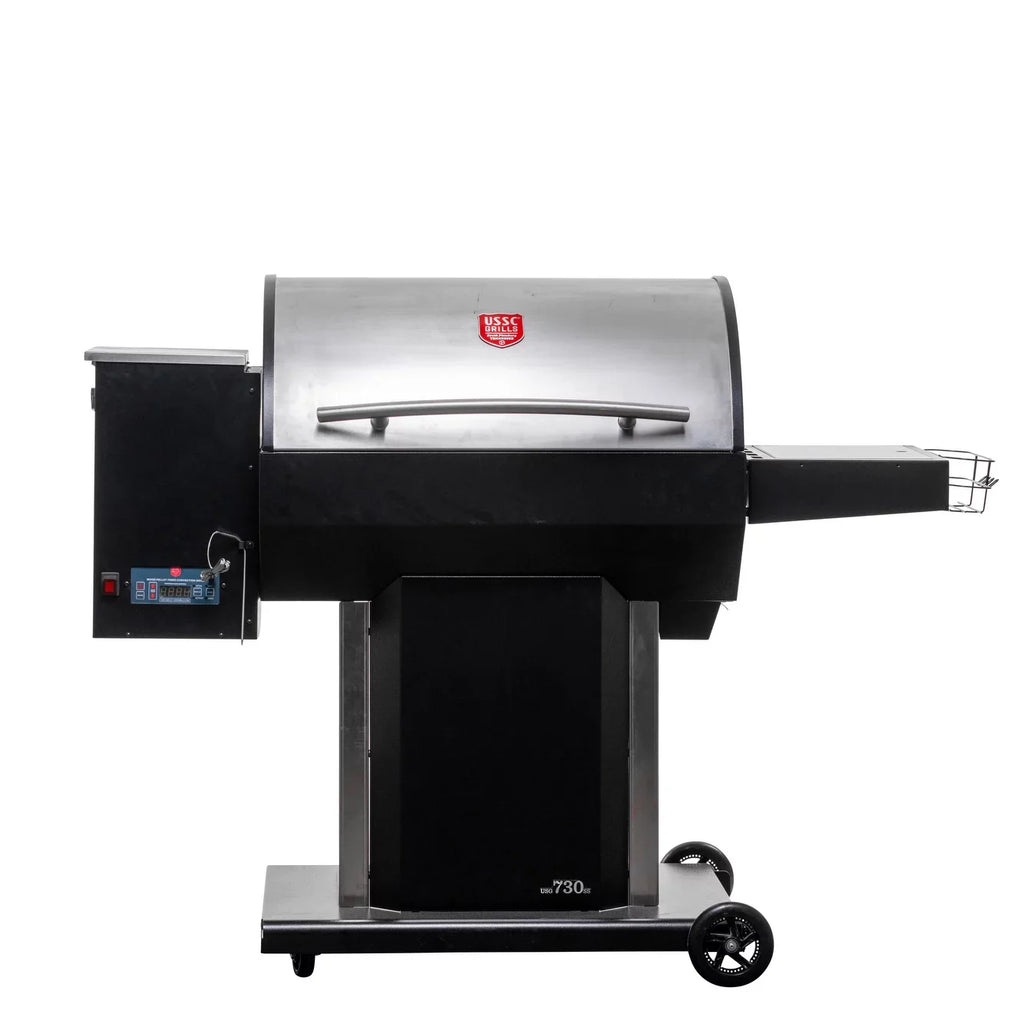 Pellet in. Grill Wood Grills Stainless sq USSC 730 Steel