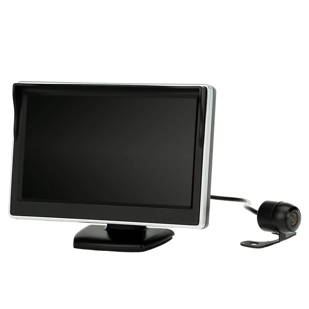View System Car Rear with Camera Parking for Display Inch TFT and - Assistance 5 LCD Safe Reverse Parking Backup Monitor