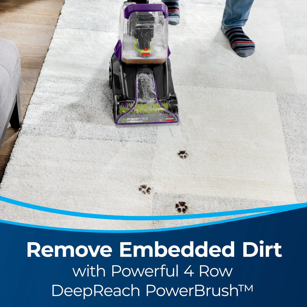 Force Carpet Pet Washer Power Power - Lightweight Brush 2910