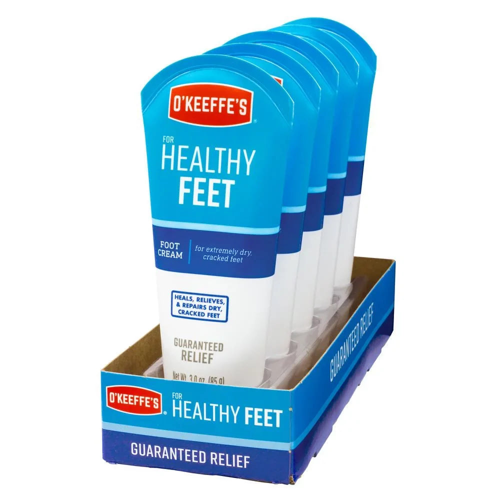 Foot Cream Healthy Feet 3oz. (5-Pack)