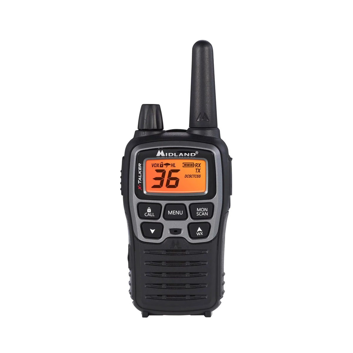 38-mile, Black Walkie Channels, X-Talker bundle Talkies, FRS Radio Midland Two-Way T71VP3 36