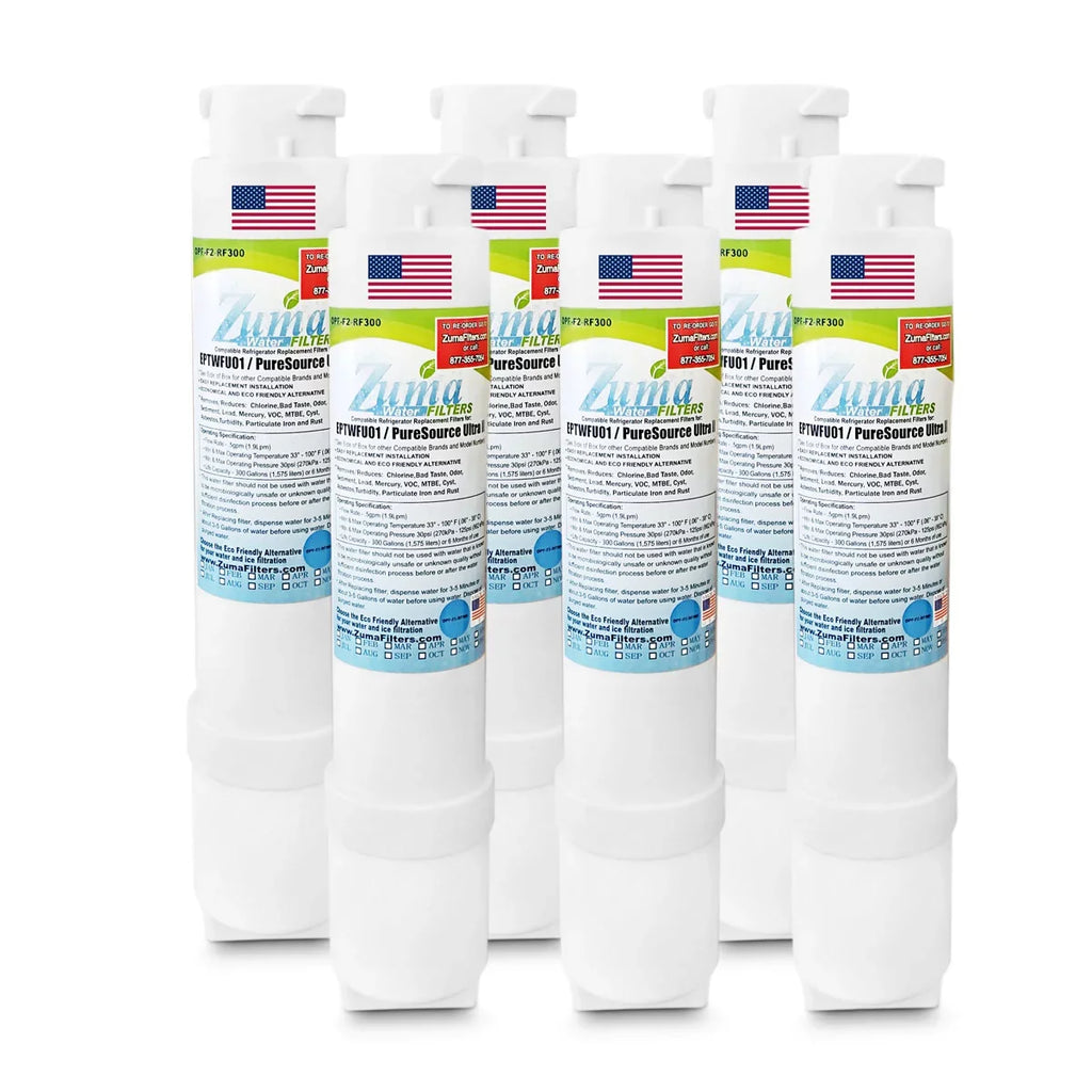 with Water FPBS2777RF9 Filter - , - Brand and Made 6 ZUMA , Ice U.S.A. Pack in Compatible