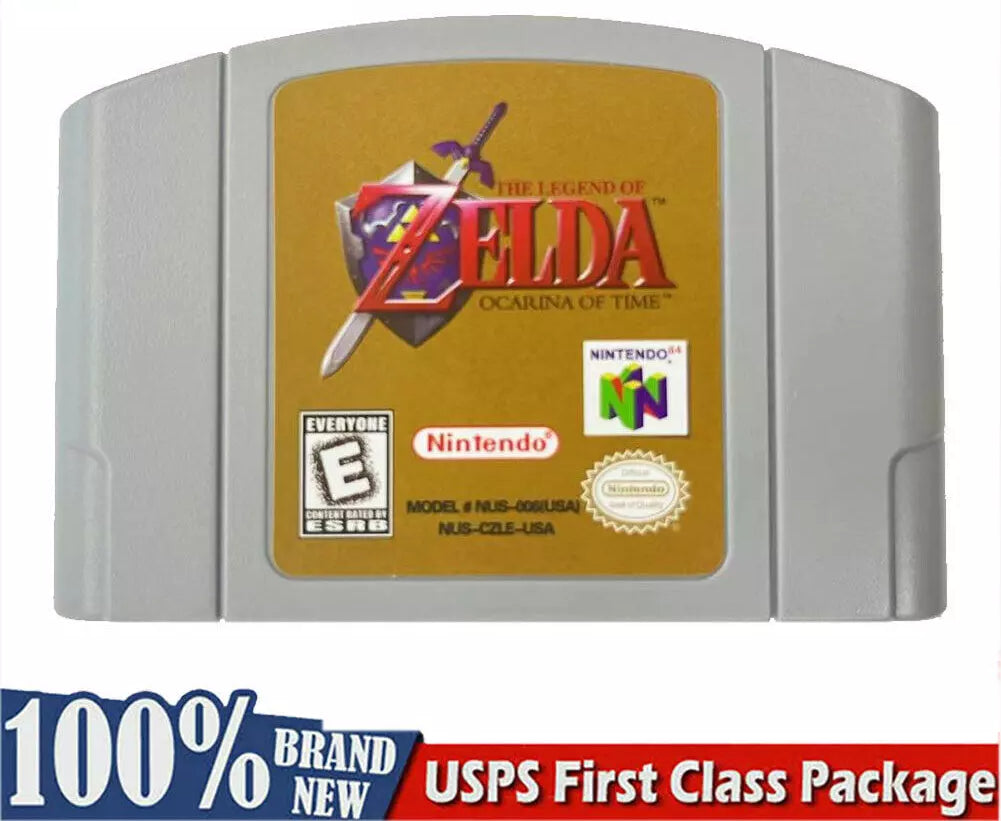 Console US- Time Box N64 Nintendo Game of Zelda of for Ocarina Legend