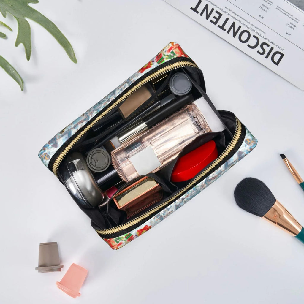 Grinch The Christmas Pouch Leather Organizer Toiletry Bag Gift Storage Cosmetic Travel Bag Adventures Portable Makeup Purse