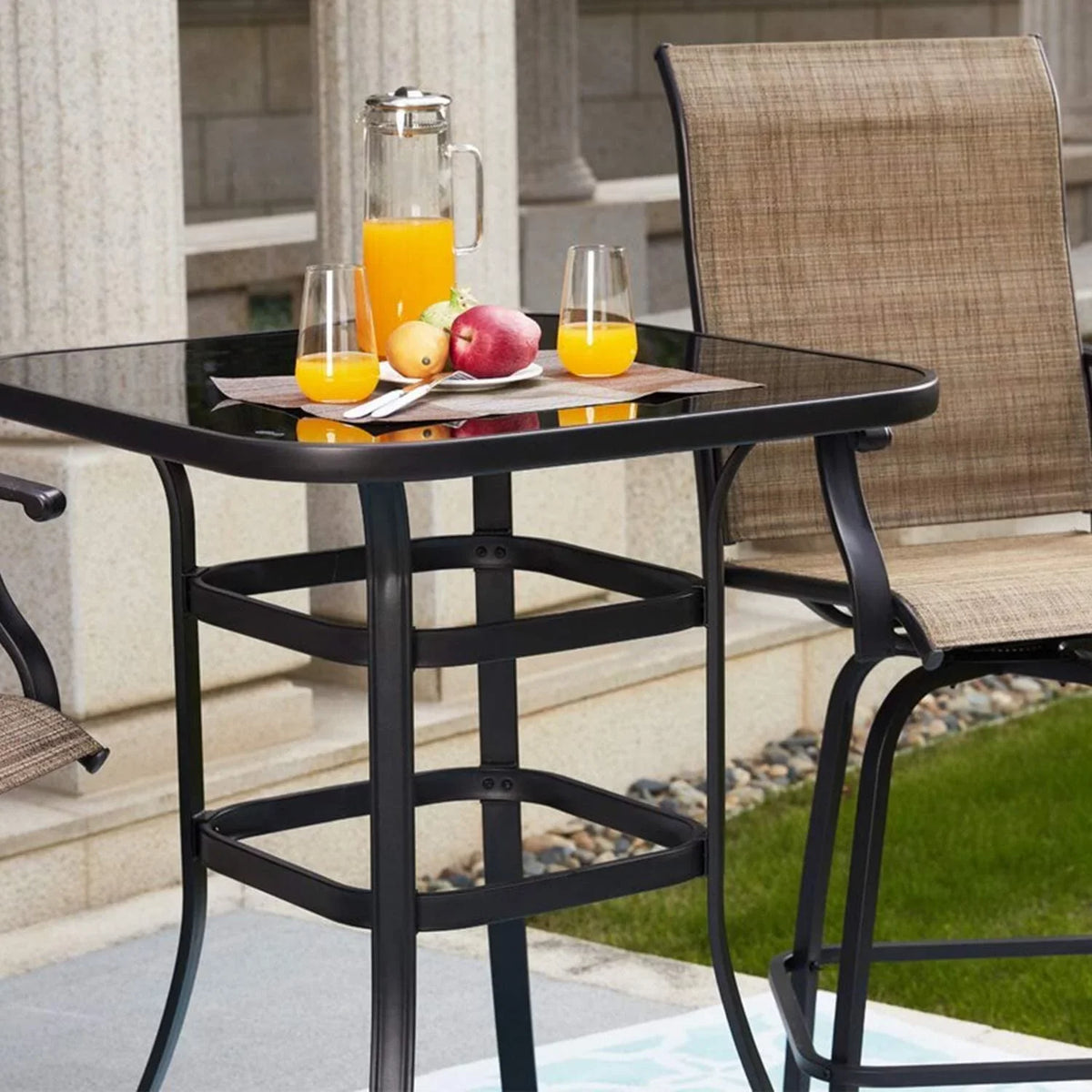 Bar Glass Layla Weight Table Light Bistro