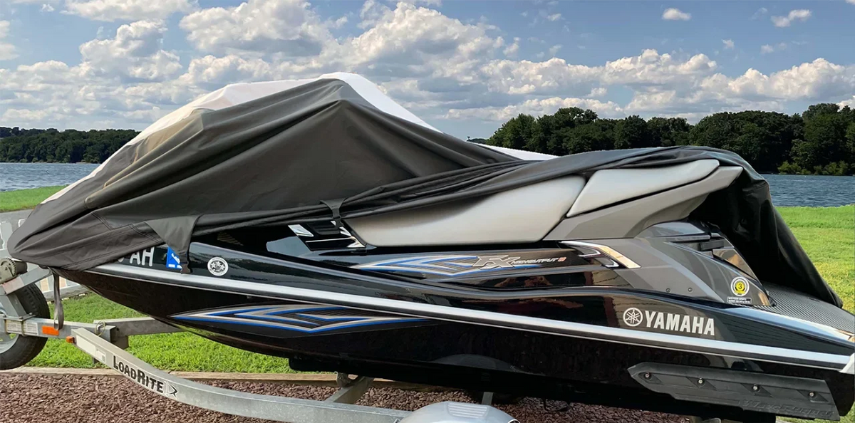 1200 SUPER JETSKI XL / HEAVY-DUTY Compatible Cover Ski THE 1999-2001 LINE TOP 800 2001-2005 Cover Yamaha XLT Jet for OF WaveRunner PWC