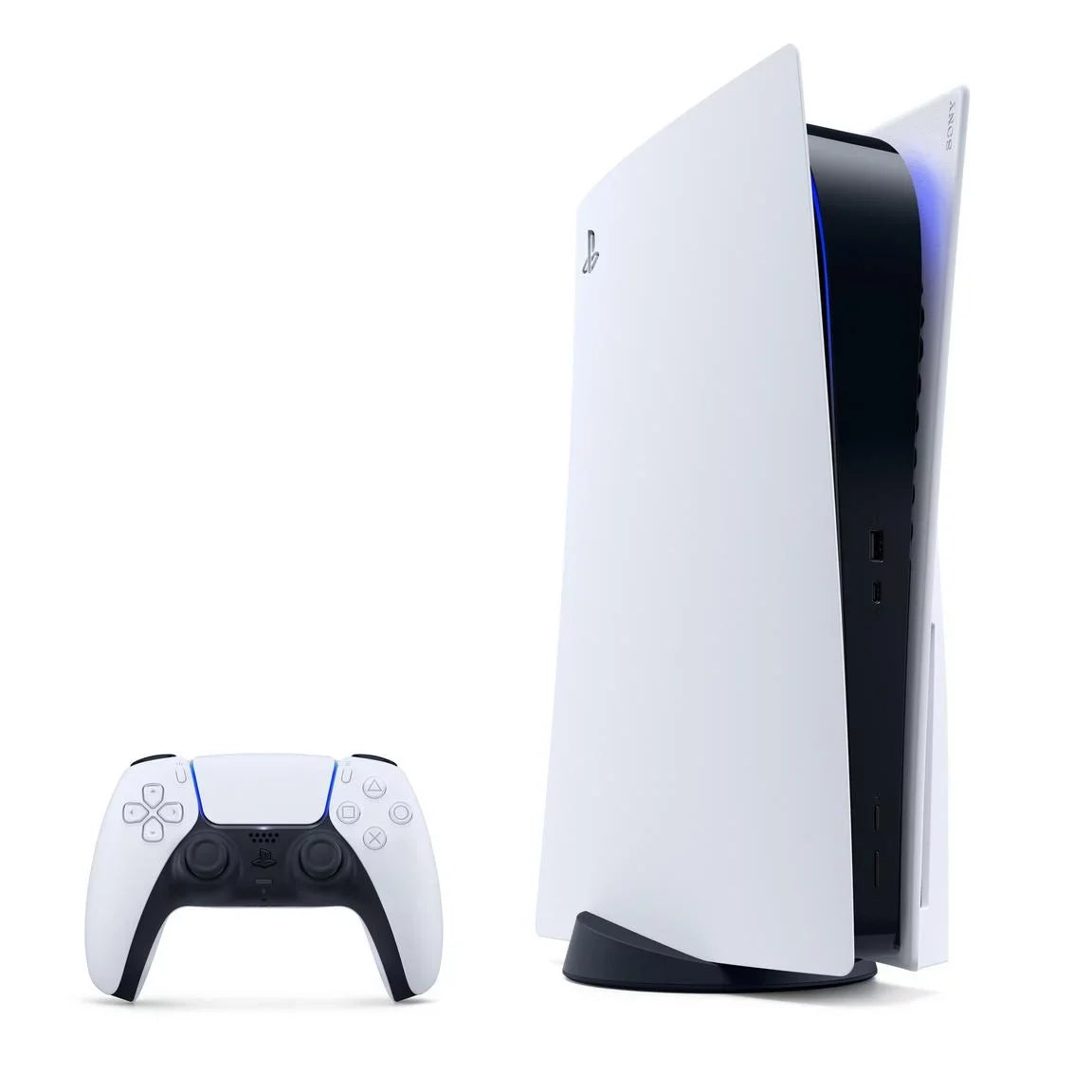 5 SSD Restored White (Refurbished) 825GB PlayStation Console