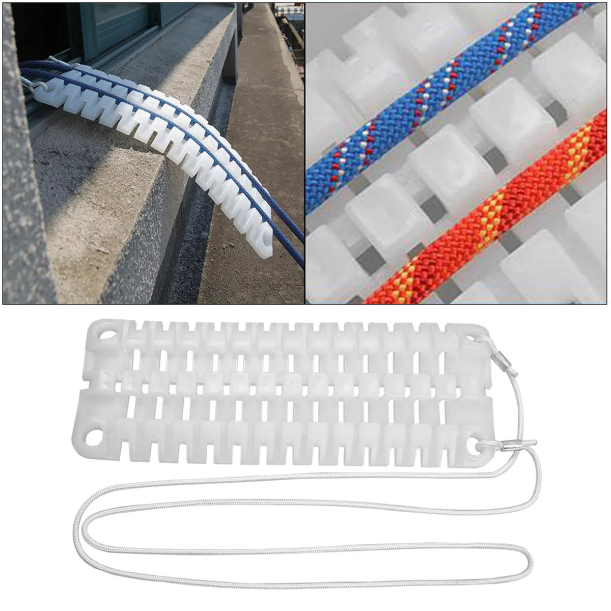 Outdoor Abseiling Equipment Arborist Climbing Rope Rock Board Rope Reduction Thickened Rappelling Friction