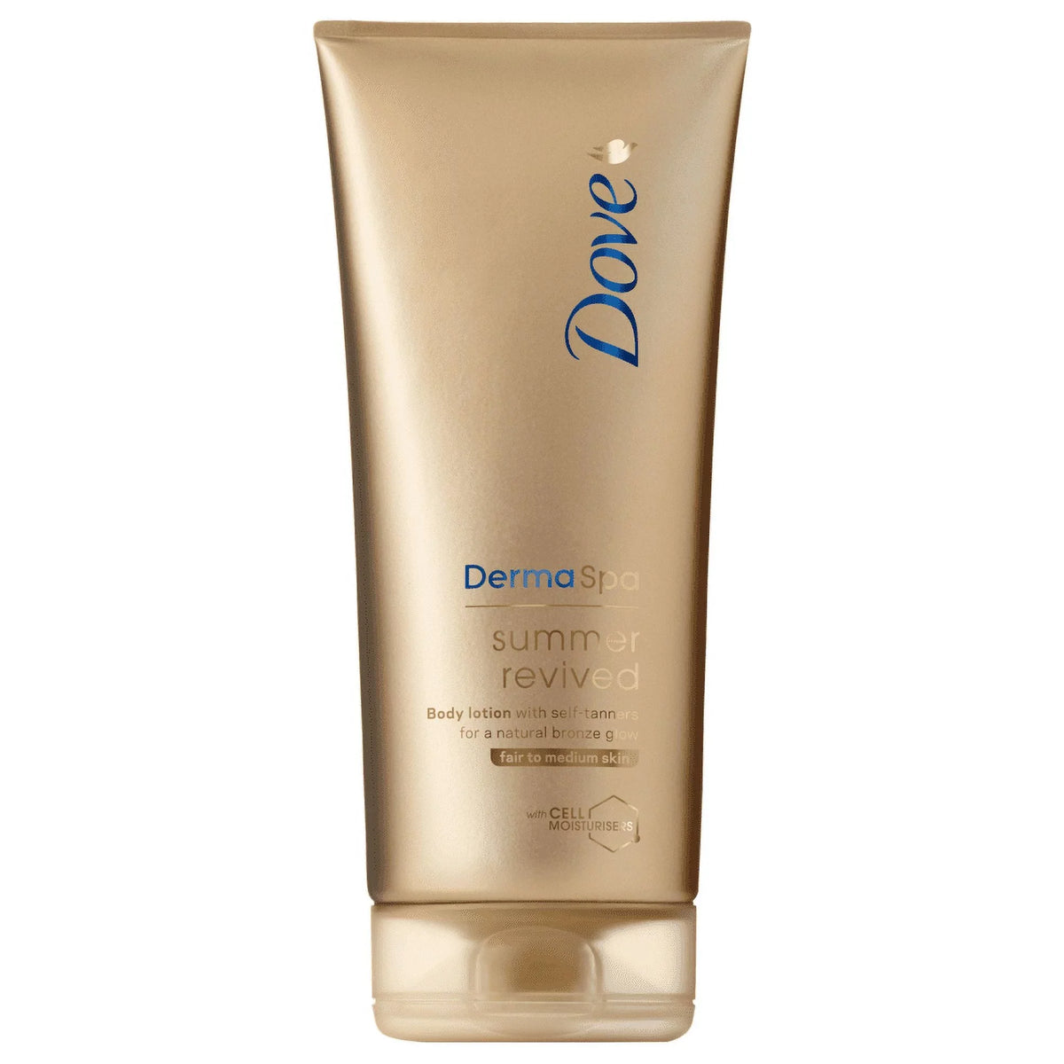 Spa Dove Lotion 200ml Skin Body Medium to Fair Revived of 2) Derma (Pack Summer