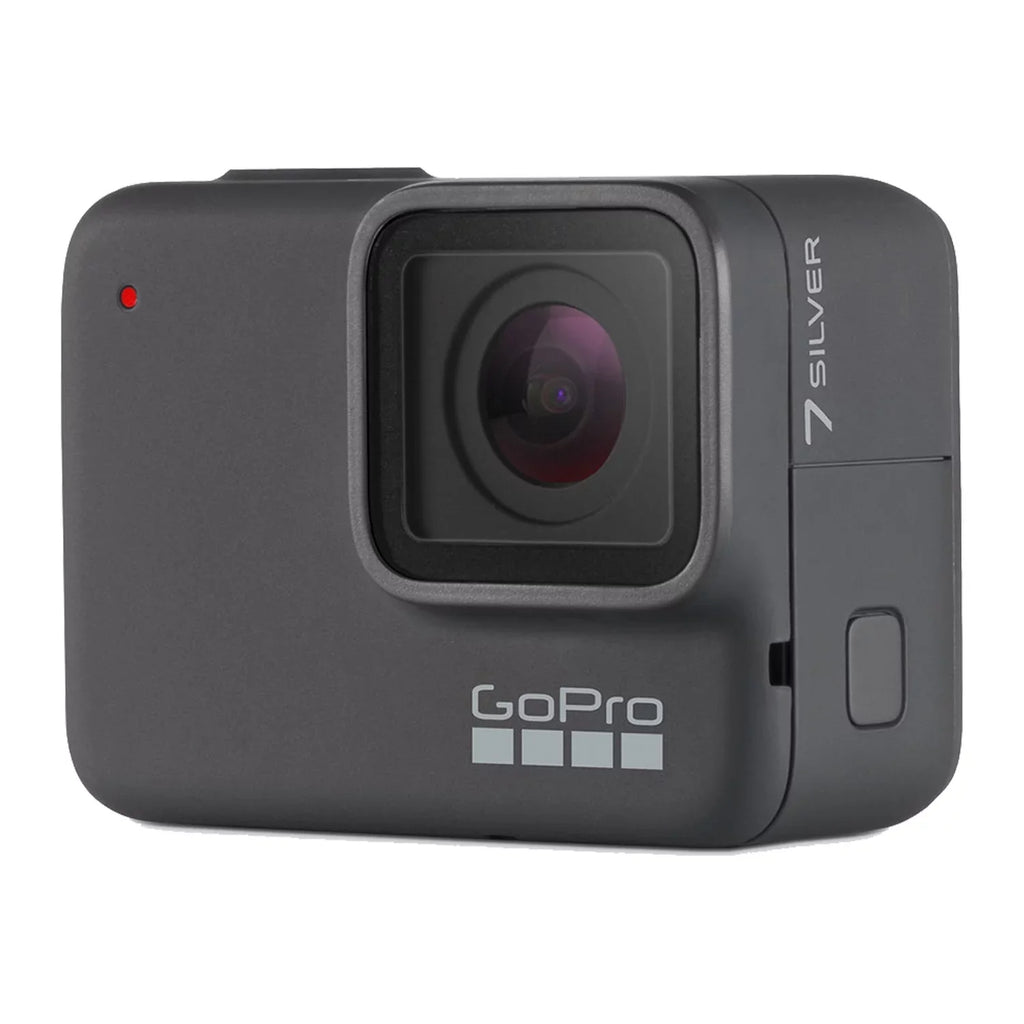 Photos Screen with Video 12MP Digital HD HERO7 Restored (Refurbished) Camera Silver 4K Waterproof Touch GoPro Sport Action Camera