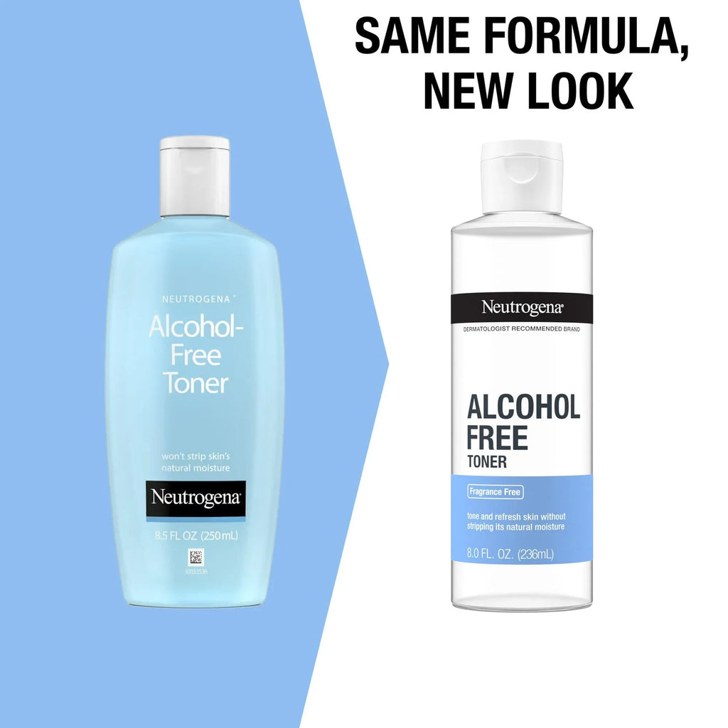 8 Neutrogena, Alcohol-Free fl of Toner, Pack 2 oz