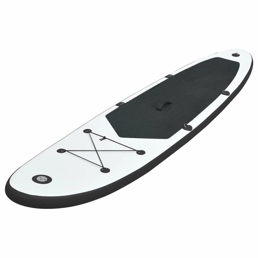 White Black OWSOO and Board Inflatable Paddle Set