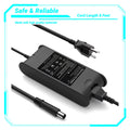 AC KONKIN Power Charger BOO Laptop Latitude Compatible Replacement Cord Adapter for D630