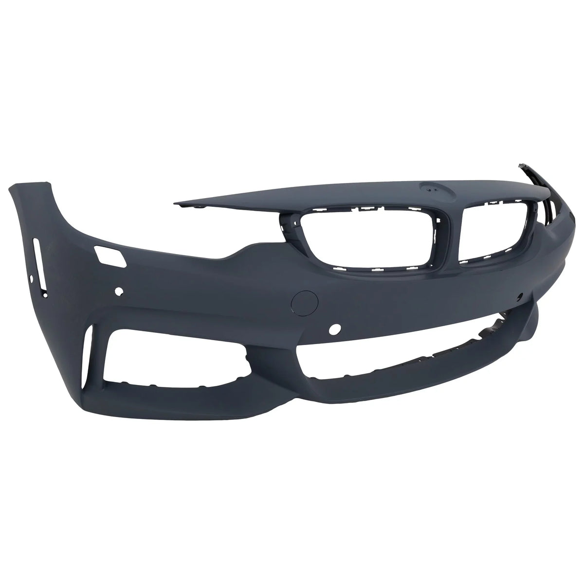Front Compatible Conv/Coupe/HB- Line with 2014-2018 CAPA HLW COVER Holes/Cam Sport M 4-SERIES PDC Primed BUMPER Sensor with For