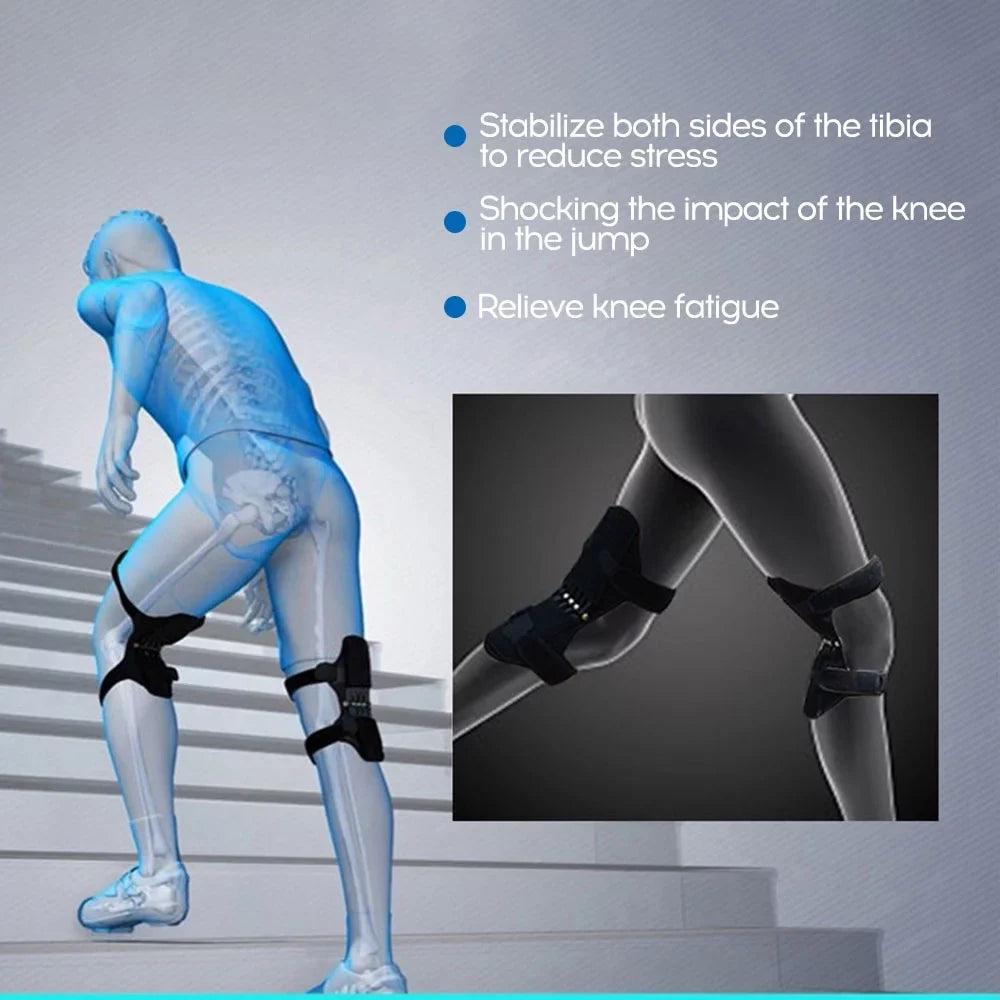Climbing Walking Patella and Knee Mountain Knee for Strap, Pads Radirus with Suitable