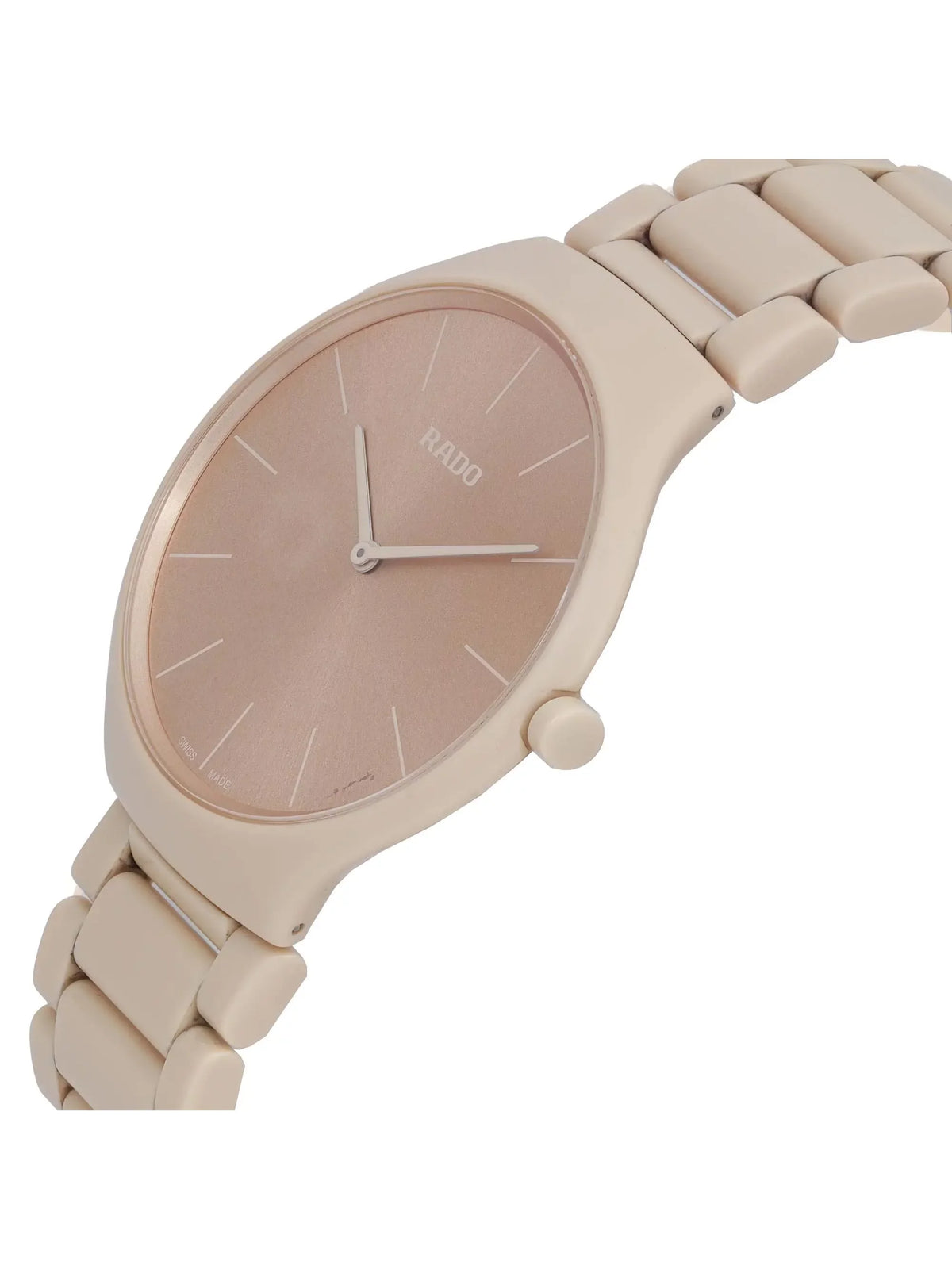 R27090602 Couleurs Watch 39mm Thinline Cream True Dial Ceramic Les Quartz Rado