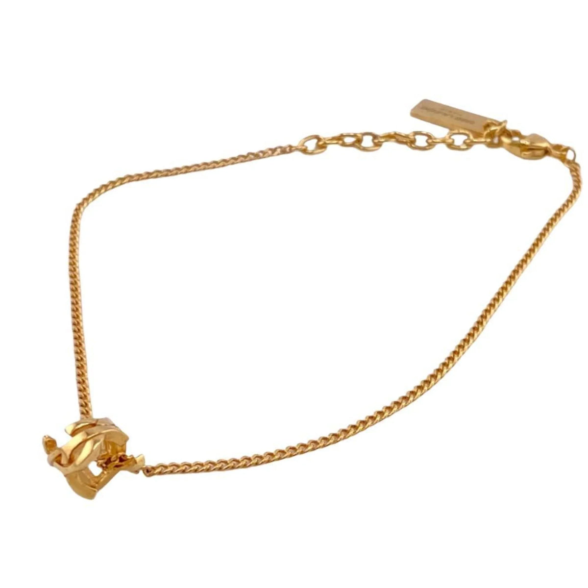 Pre-Owned wristband LAURENT Gold SAINT Women's YSL Z0006130 (Good)