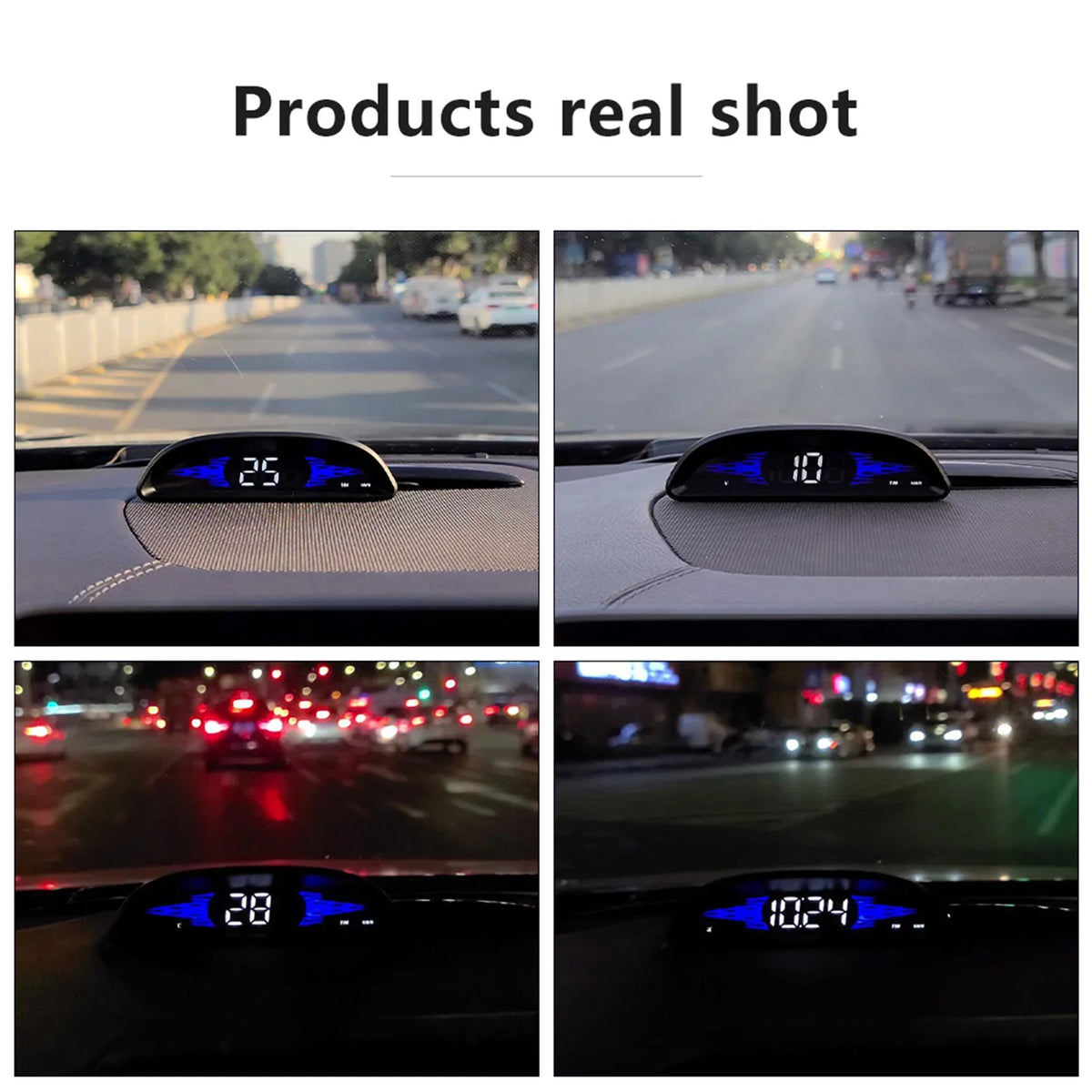 Diagnostic for Data Precise Driving Display, Multi-Function Apexeon Speedometer Car Head-Up Detector OBD
